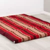 Kapok Klappmatratze, 140 Cm Breit, Classic (Rubinrot)