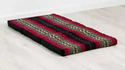 Kapok Kinderklappmatratze, 70 Cm Breit (Schwarz/Elefanten)