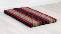 Kapok Kinderklappmatratze, 70 Cm Breit (Schwarz/Rot)