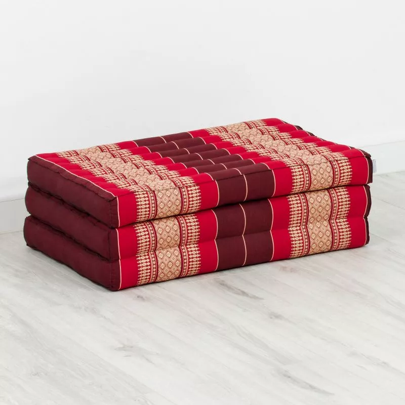 Kapok Kinderklappmatratze, 70 Cm Breit (Rubinrot) – Bild 3