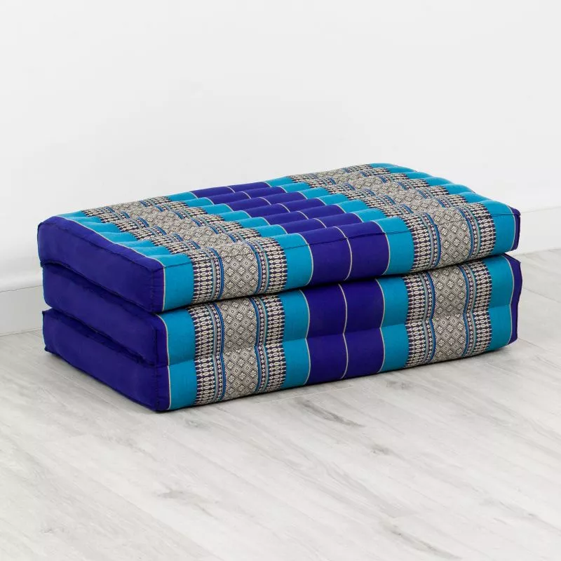 Kapok Kinderklappmatratze, 70 Cm Breit (Blau) – Bild 3