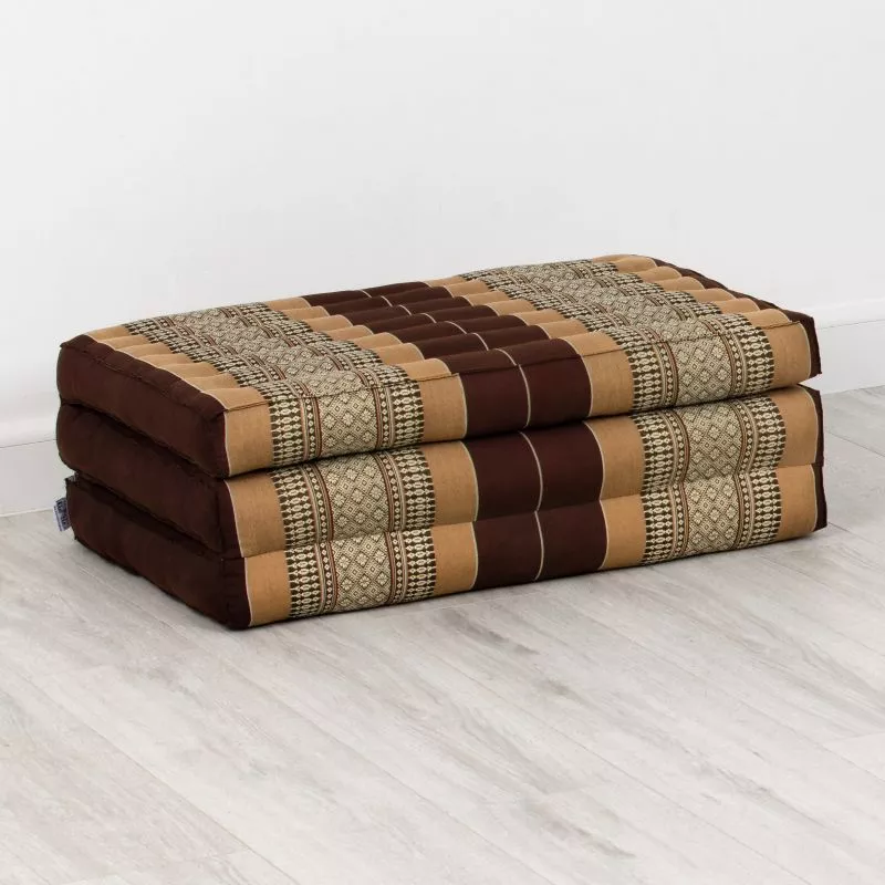 Kapok Kinderklappmatratze, 70 Cm Breit (Braun) – Bild 3