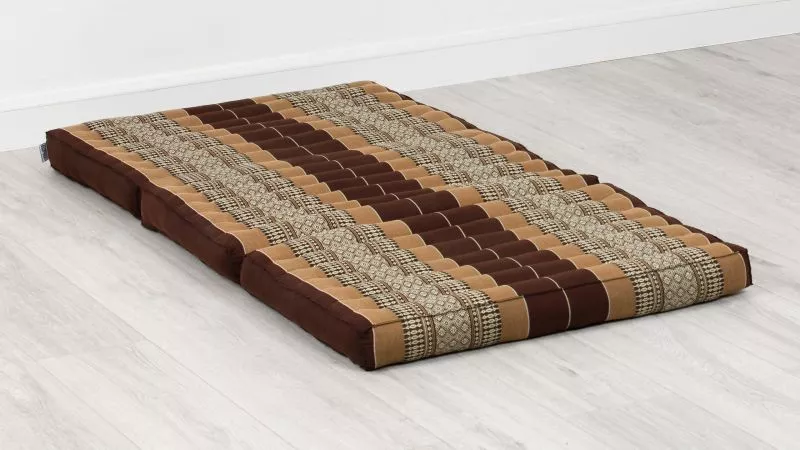 Kapok Kinderklappmatratze, 70 Cm Breit (Braun)