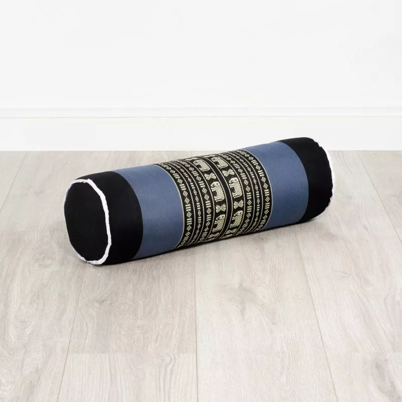 Kapok Nackenrolle (Blau/Elefanten)