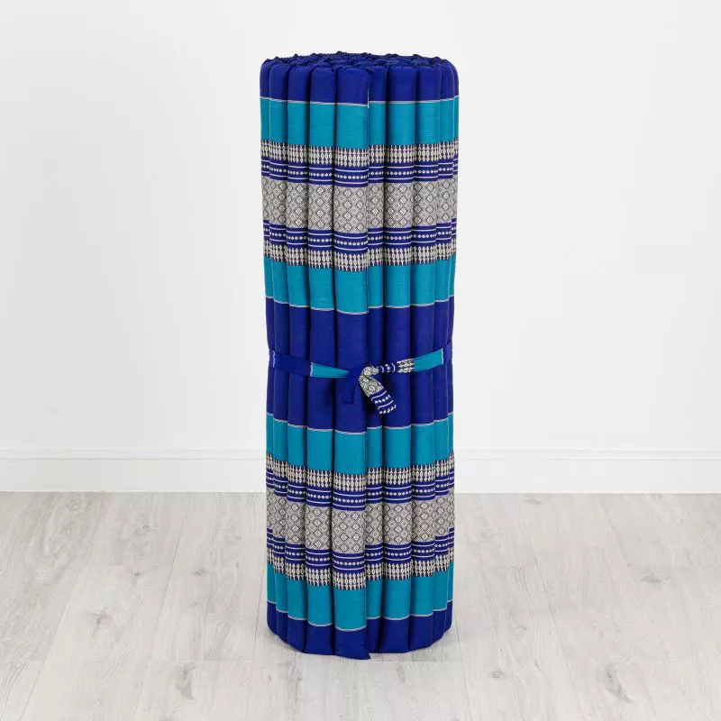 Kapok Rollmatte, 110 Cm Breit (Blau)