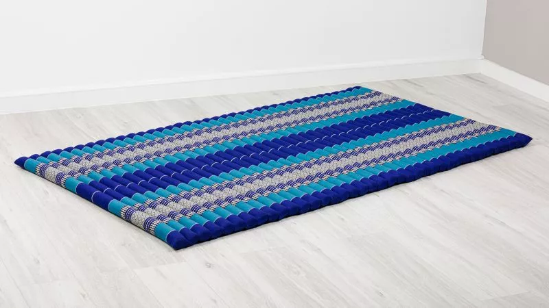 Kapok Rollmatte, 110 Cm Breit (Blau) – Bild 2