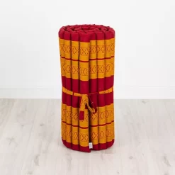 Kapok Rollmatte, 75 Cm Breit (Rot/Gelb)