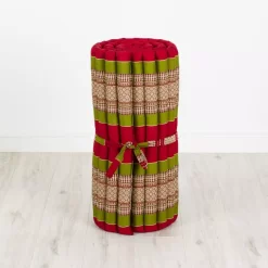 Kapok Rollmatte, 75 Cm Breit (Rot/Grün)
