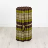 Kapok Rollmatte, 75 Cm Breit (Braun/Grün)