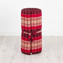 Kapok Rollmatte, 75 Cm Breit (Rubinrot)