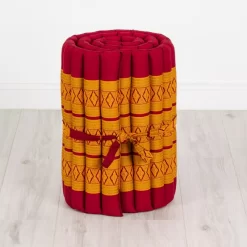 Kapok Rollmatte, 50 Cm Breit (Rot/Gelb)