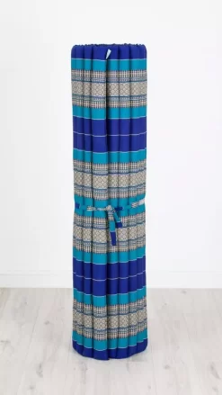 Kapok Rollmatte, 145 Cm Breit (Blau)