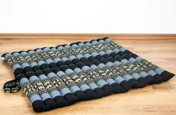 Kapok Steppkissen XL (Blau/Elefanten)