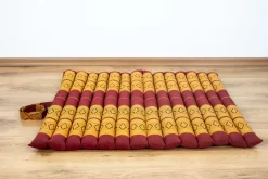 Kapok Steppkissen XL (Rot/Gelb)