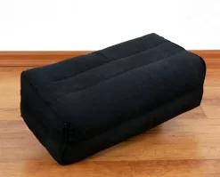 Kapok Stützkissen, Basic (Schwarz Uni)