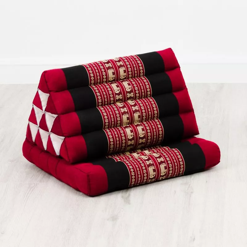 Kapok Thaikissen 1 Auflage (Rot/Elefanten) – Bild 2