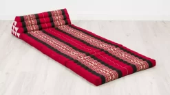 Kapok Thaikissen XXL Breit (Rot/Elefanten)