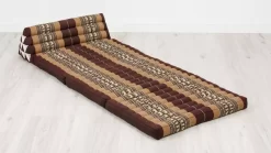 Kapok Thaikissen XXL Breit (Braun/Elefanten)