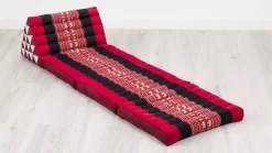 Kapok Thaikissen XXL Hoch (Rot/Elefanten)