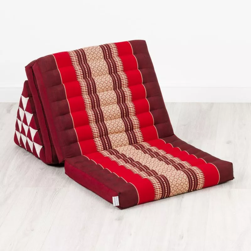 Kapok Thaikissen XXL Hoch (Rubinrot) – Bild 2