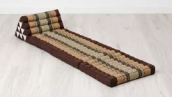 Kapok Thaikissen 3 Auflagen, Classic (Braun)