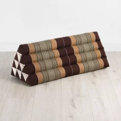 Kapok Dreieckskissen Breit (Braun)