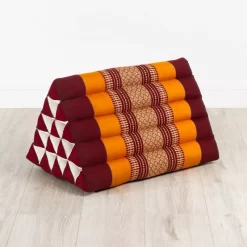 Kapok Dreieckskissen Hoch, Classic (Orange)