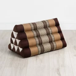 Kapok Dreieckskissen, Classic (Braun)