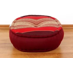 Kapok Zafukissen Groß, Classic (Rubinrot)