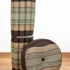 Kapok Meditationskissen Set XL (Braun)