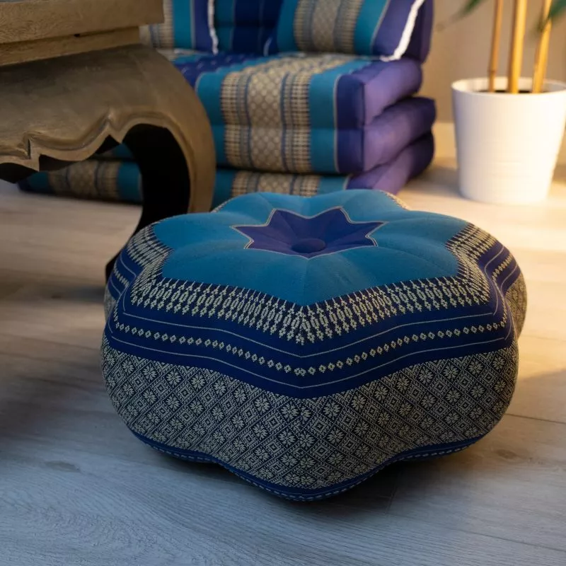 Kapok Zafukissen Stern Klein (Blau) – Bild 3