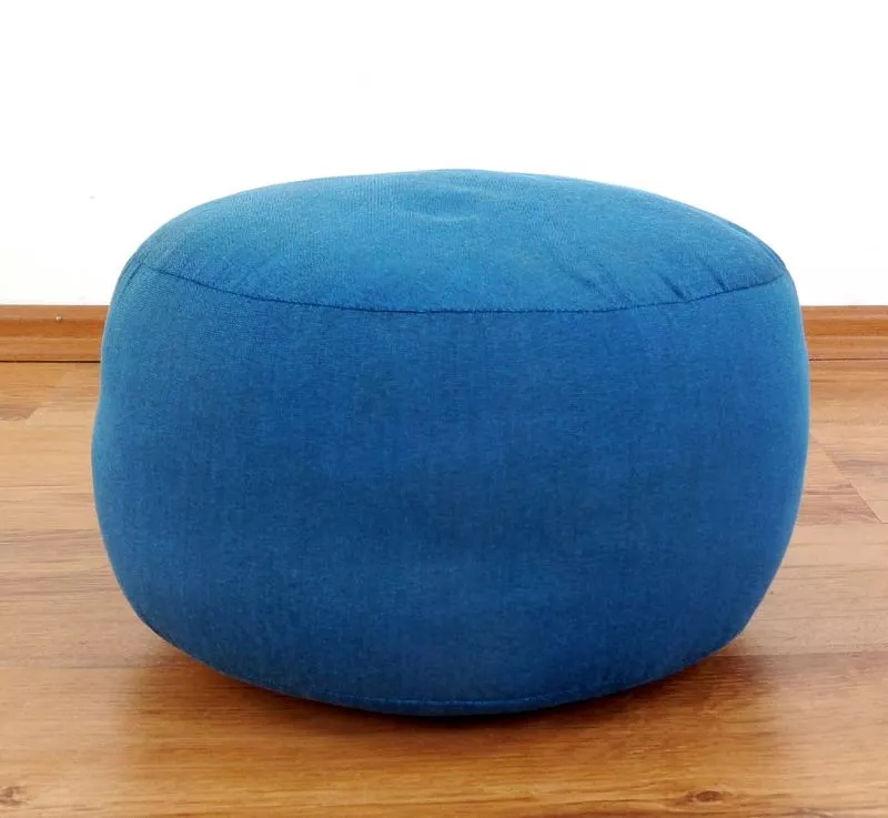 Kapok Zafukissen Klein, Basic (Hellblau Uni)