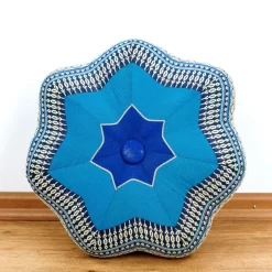 Kapok Zafukissen Stern Klein (Blau)