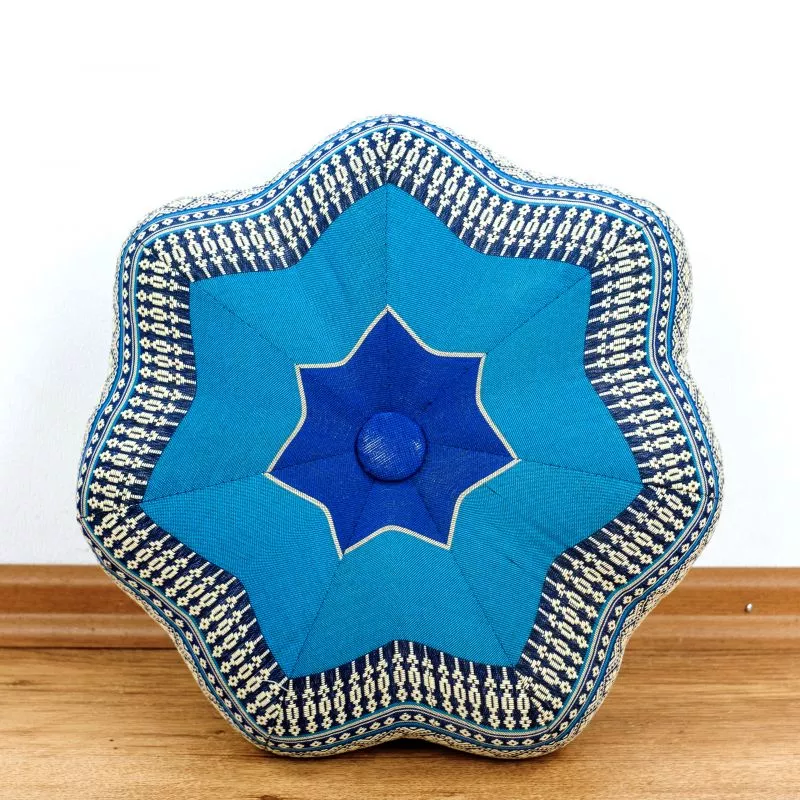 Kapok Zafukissen Stern Klein (Blau)