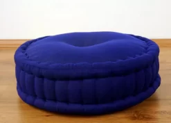 Kapok Zafukissen Groß, Basic (Blau Uni)