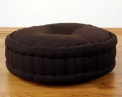 Kapok Zafukissen Groß, Basic (Braun Uni)