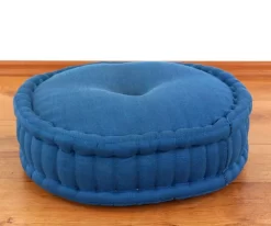 Kapok Zafukissen Groß, Basic (Hellblau Uni)